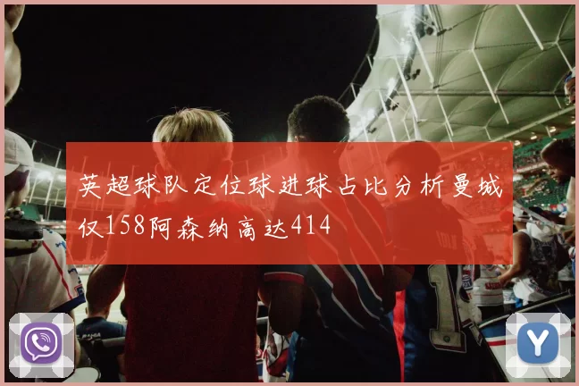 英超球队定位球进球占比分析曼城仅158阿森纳高达414