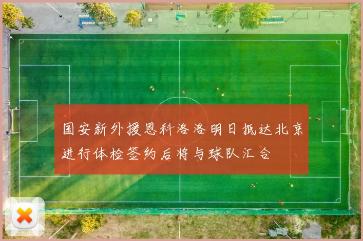 国安新外援恩科洛洛明日抵达北京进行体检签约后将与球队汇合